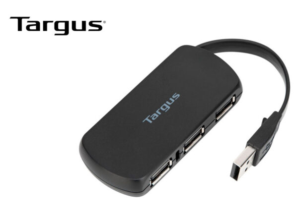 Hub USB Targus 4 Puertos 2.0 ACH114US Compacta y Eficiente
