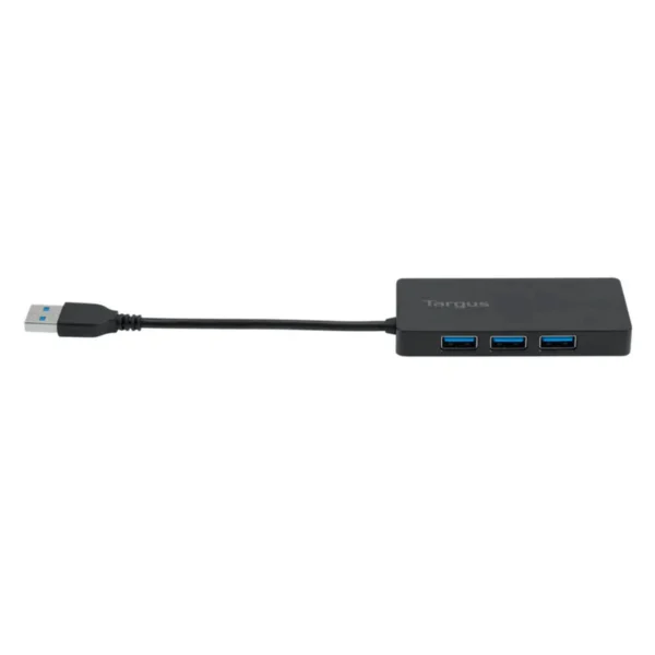 Hub USB Targus 3.0 | 4 Puertos USB-A, Alta Velocidad, Negro - Imagen 2