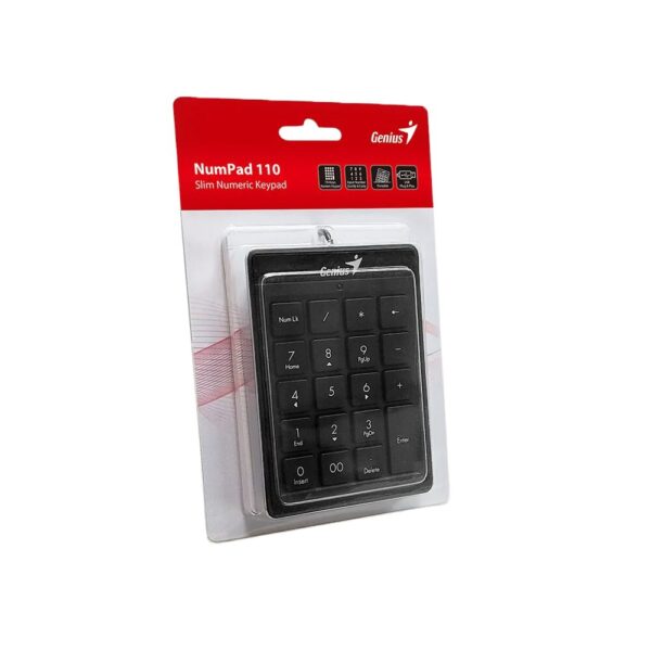 Teclado Numérico Genius Numpad 110 USB | Compacto y Preciso - Imagen 5