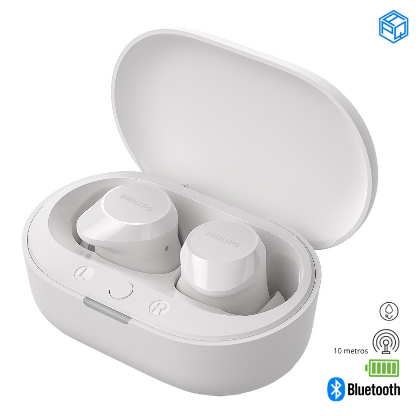 Audífonos Philips TAT1209WT | True Wireless, Bluetooth - Imagen 2