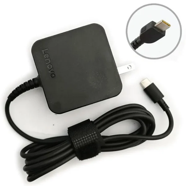 Cargador Lenovo 20V 2.25A Tipo C 45W Retráctil - Imagen 3