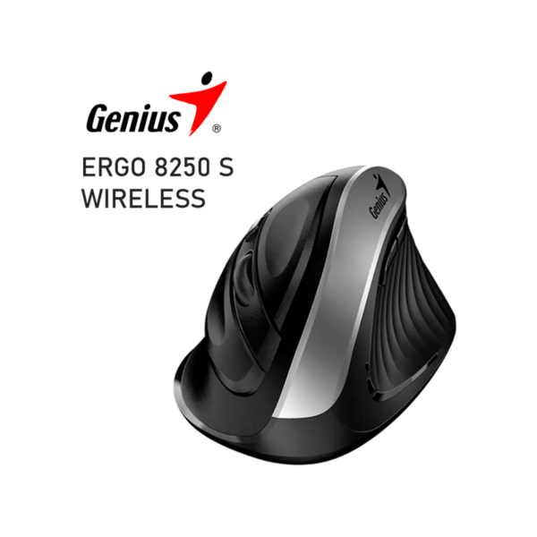 Mouse vertical ergonómico Genius Ergo 8250S – inalámbrico