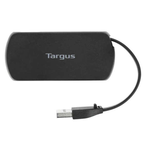 Hub USB Targus ACH114US | 4 Puertos USB-A 2.0, Negro