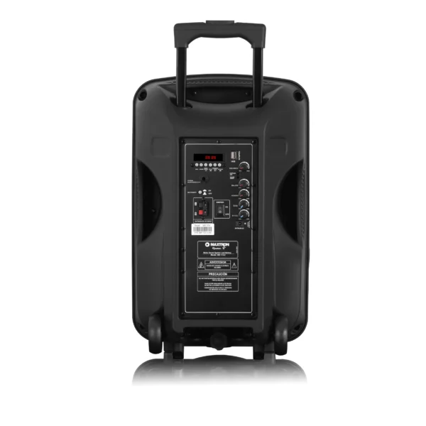 Parlante AVALON MX113-V 12" Roller – Bluetooth, LED RGB, Micrófono, USB/mSD, FM - Imagen 4