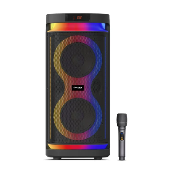 Parlante INFINITY MX613D Tower 6.5" x2 – Bluetooth, DSP, TWS, RGB, Micrófono, USB/mSD, FM