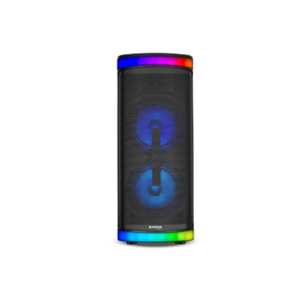Parlante ODYSSEY MX603AC Tower 6.5" x2 – Bluetooth, TWS, RGB, Micrófono, USB/mSD, FM, Batería Litio - Imagen 4