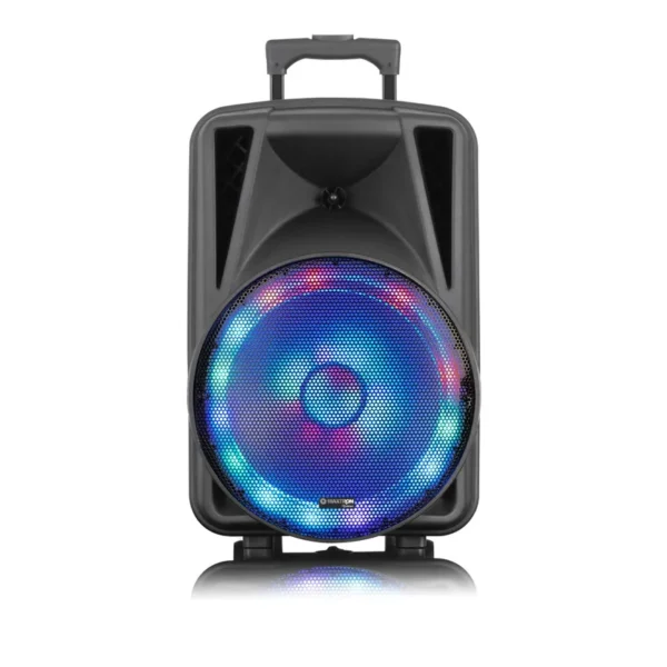 Parlante AVALON MX113-V 12" Roller – Bluetooth, LED RGB, Micrófono, USB/mSD, FM - Imagen 2