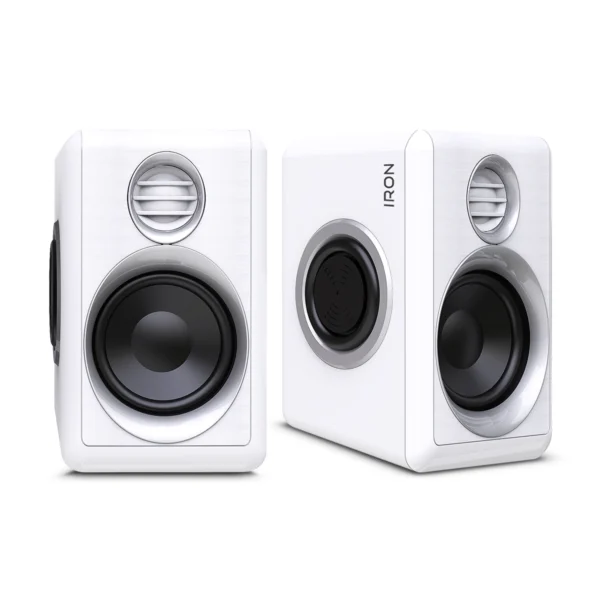 Iron MIC S314W – Bocinas 2.0 con Estilo Gamer, USB