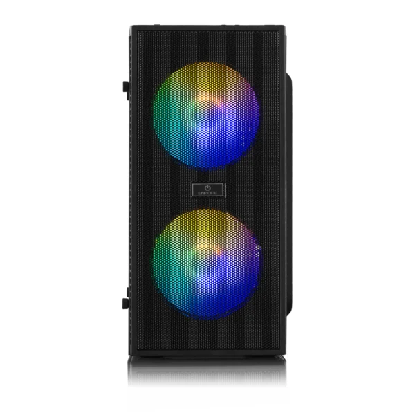 Case Gamer KINGDOM ENC 3003R 230W 2FAN 12CM ARGB ENKORE - Imagen 2