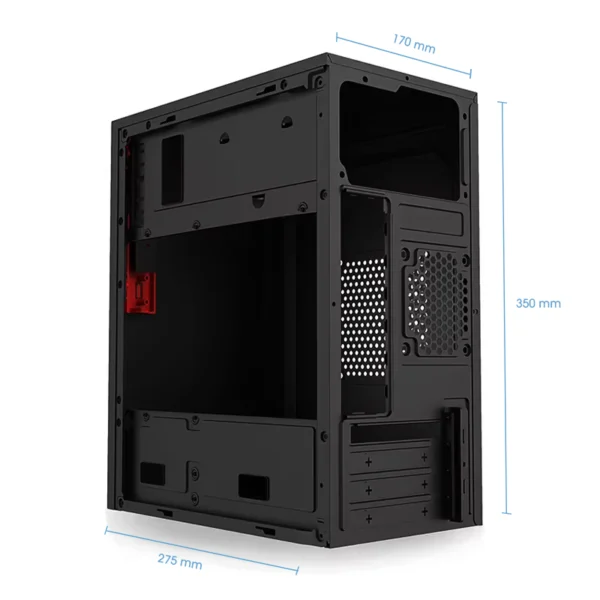 Case Office ULTRA ENC 1001 MicroATX PSU 230W ENKORE - Imagen 6