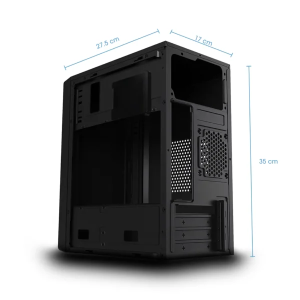 Case CADET ENC 1000 microATX 230W 8CM FAN ENKORE - Imagen 3