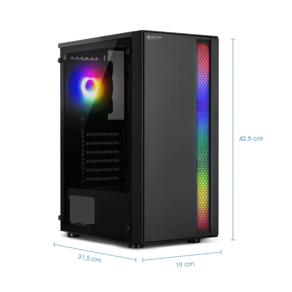 Case ACTIVE ENC 3000 - 1 FAN 12CM RGB STRIP ENKORE - Imagen 5