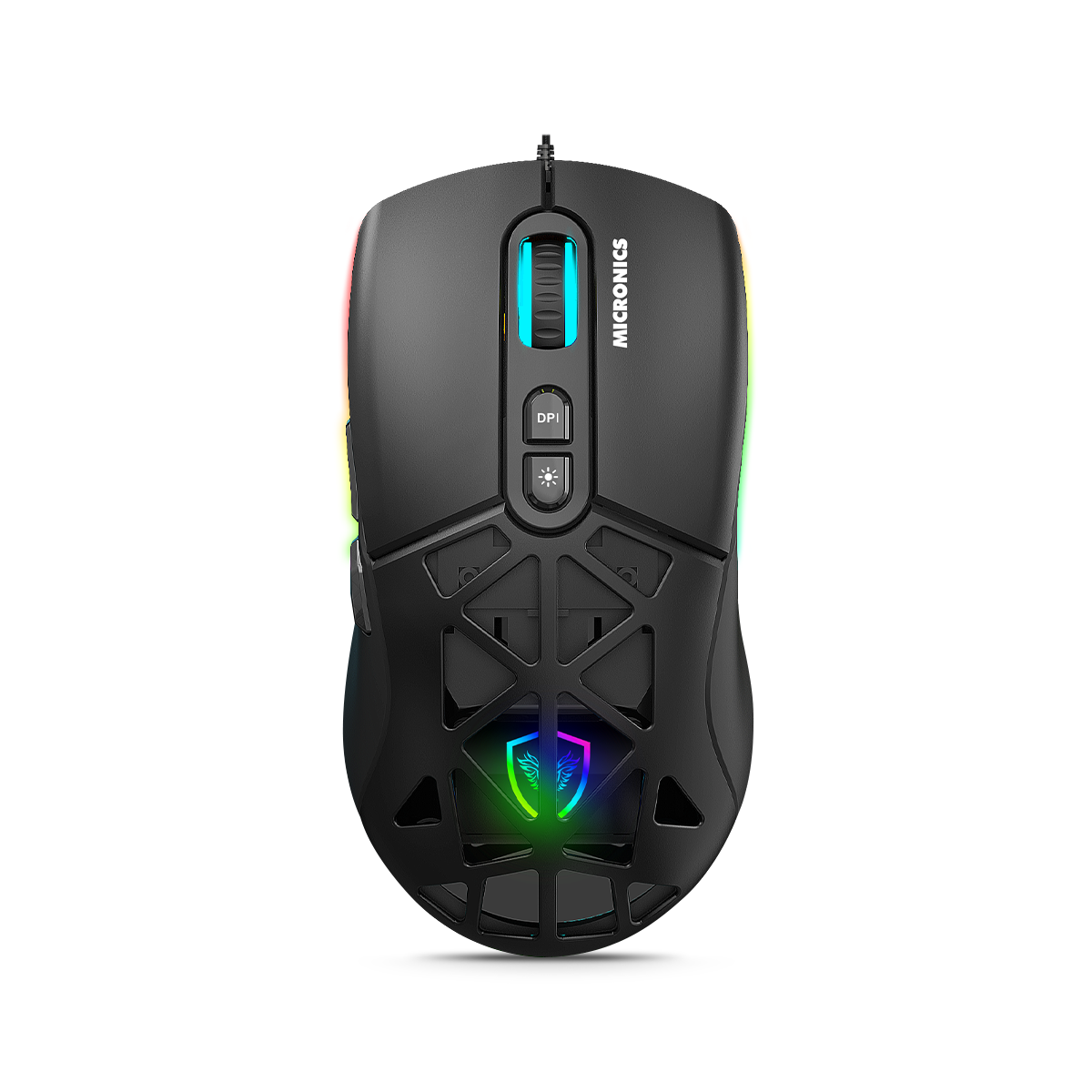 Mouse Gamer MIRAGE MIC GM890 USB RGB 7B 12800DPI MICRONICS - Imagen 3