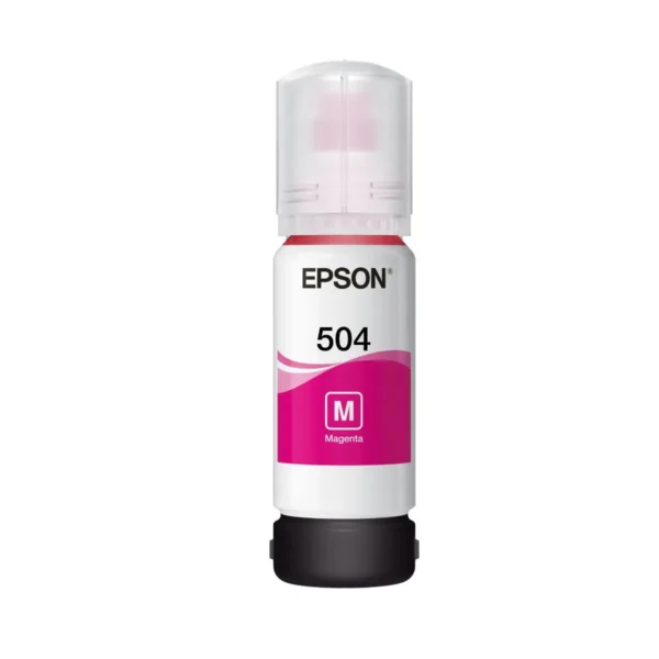 Botella de tinta Epson T504 Magenta Original - Imagen 4