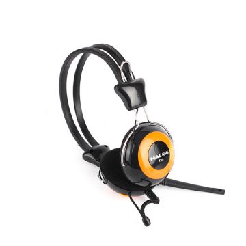 AUDIFONO Y MICROFONO PARA PC HALION T-30 NARANJA