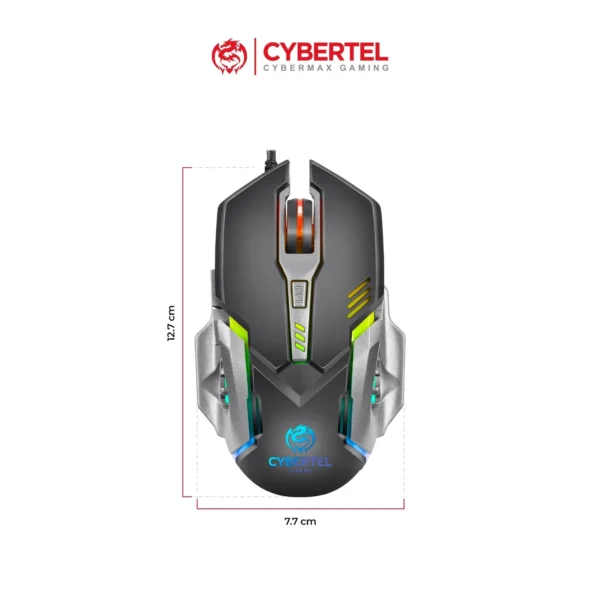 KIT XTREME CYB GT1800 TECLADO + MOUSE + PAD MOUSE - Imagen 3