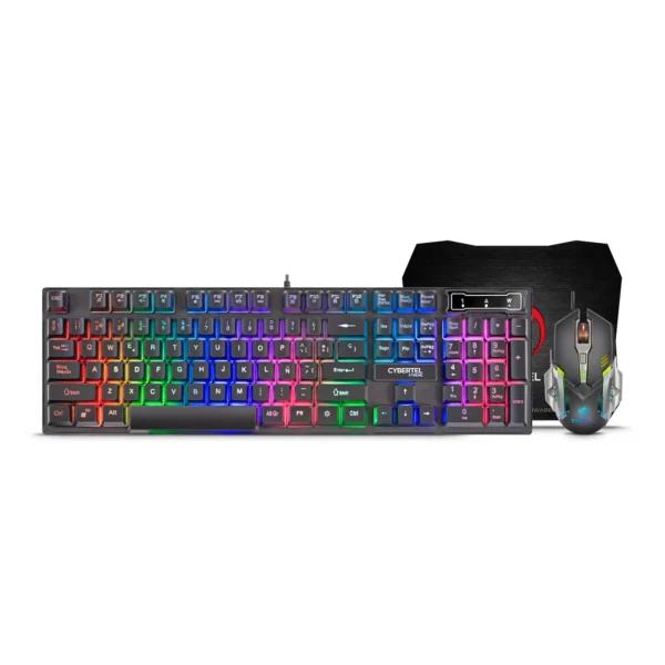 KIT XTREME CYB GT1800 TECLADO + MOUSE + PAD MOUSE