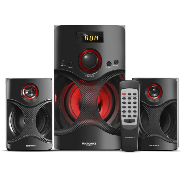 Parlante 2.1 Micronics Olimpo MIC S7072BT Bluetooth, USB, FM - Imagen 2