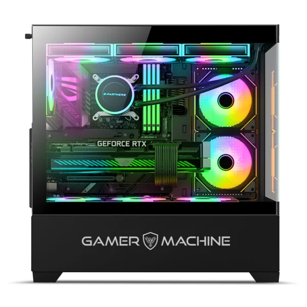 Case ICUBE MIC GC8000 ATX Vidrio Templado RGB - Imagen 4