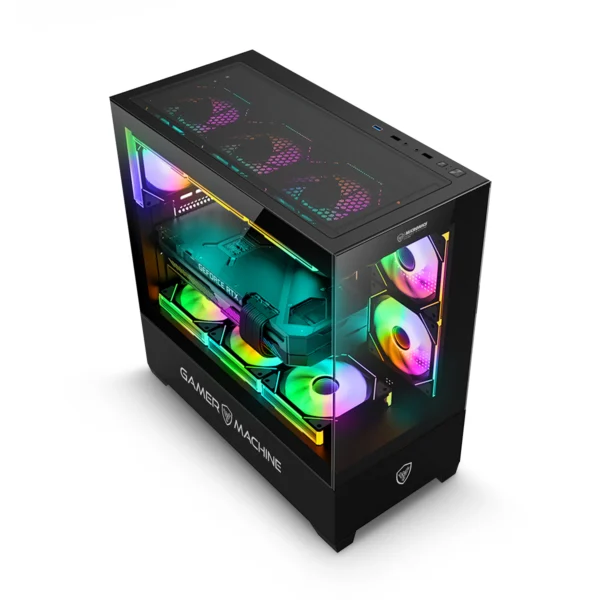 Case ICUBE MIC GC8000 ATX Vidrio Templado RGB - Imagen 2