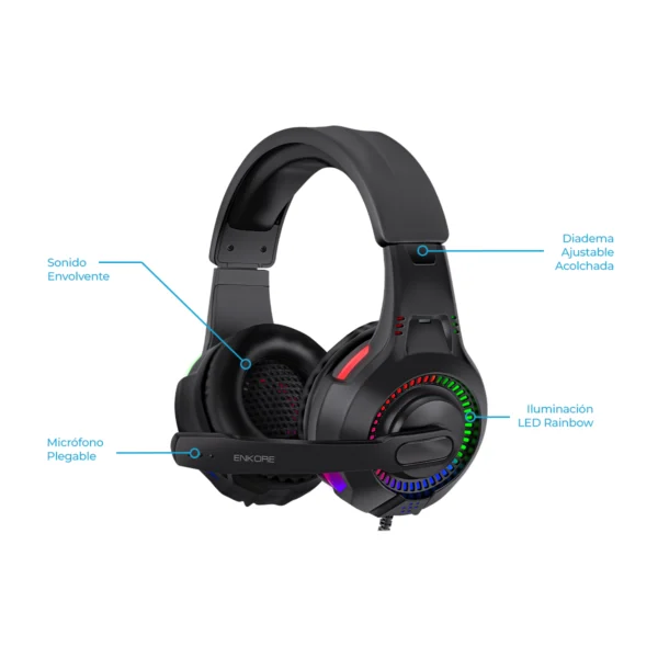 Combo Gamer Enkore 4 en 1 Bravio 4 ENT G1000-4 - Imagen 3