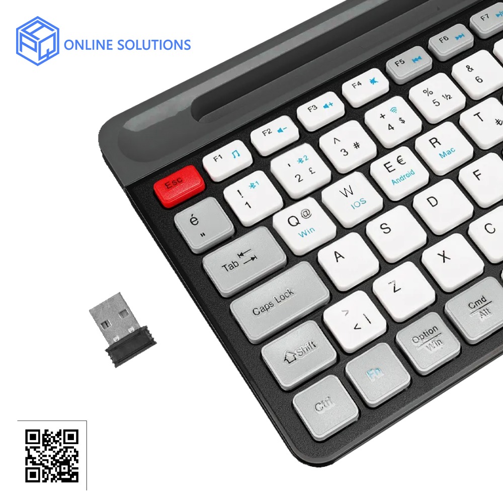 TECLADO MICRONICS QUANTUM 3 MIC K600-3M Negro - Imagen 2