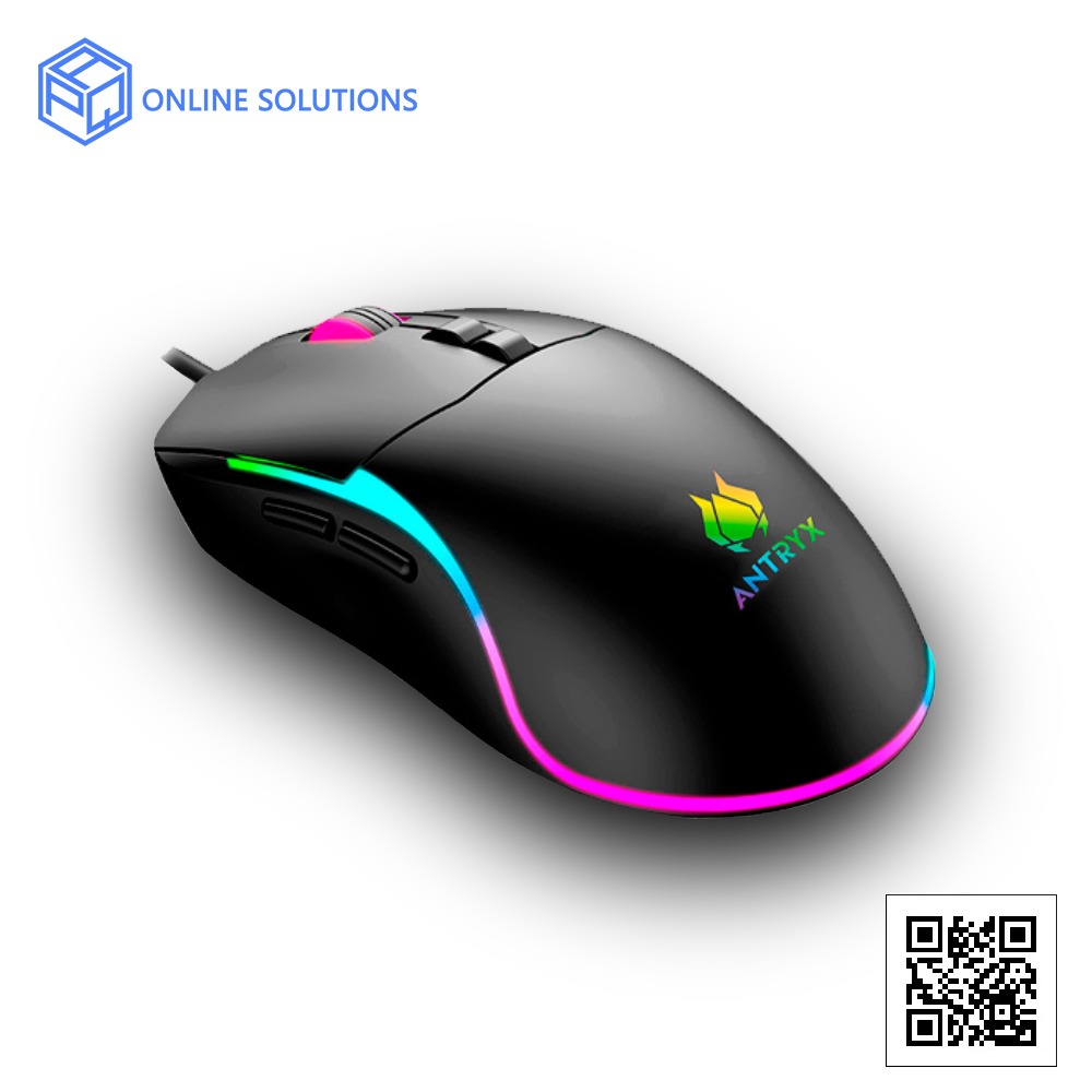 MOUSE GAMER ANTRYX M660 (AGM-M660K) 7200 DPI| LED-RGB - Imagen 3