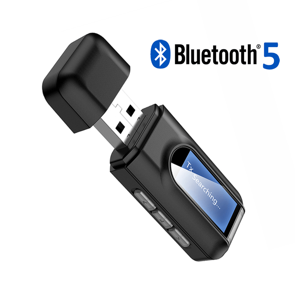 ADAPTADOR RECEPTOR Y TRANSMISOR CON BLUETOOTH 5.0