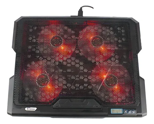 COOLER GAMER PARA LAPTOP CYBERCOOL HA- K4 DISPLAY 4X12CM