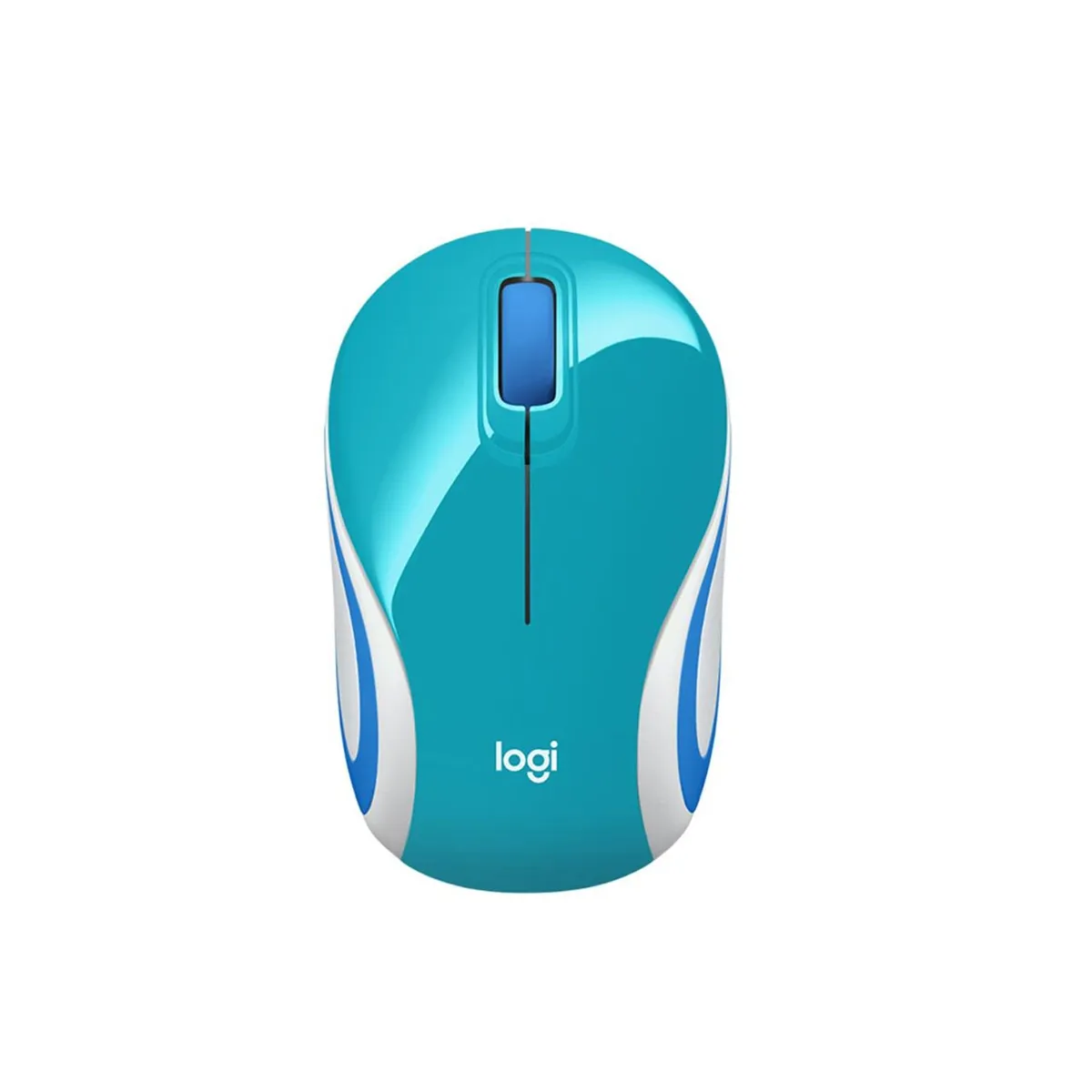 LOGITECH M187 INALAMBRICO MINI AZUL CLARO