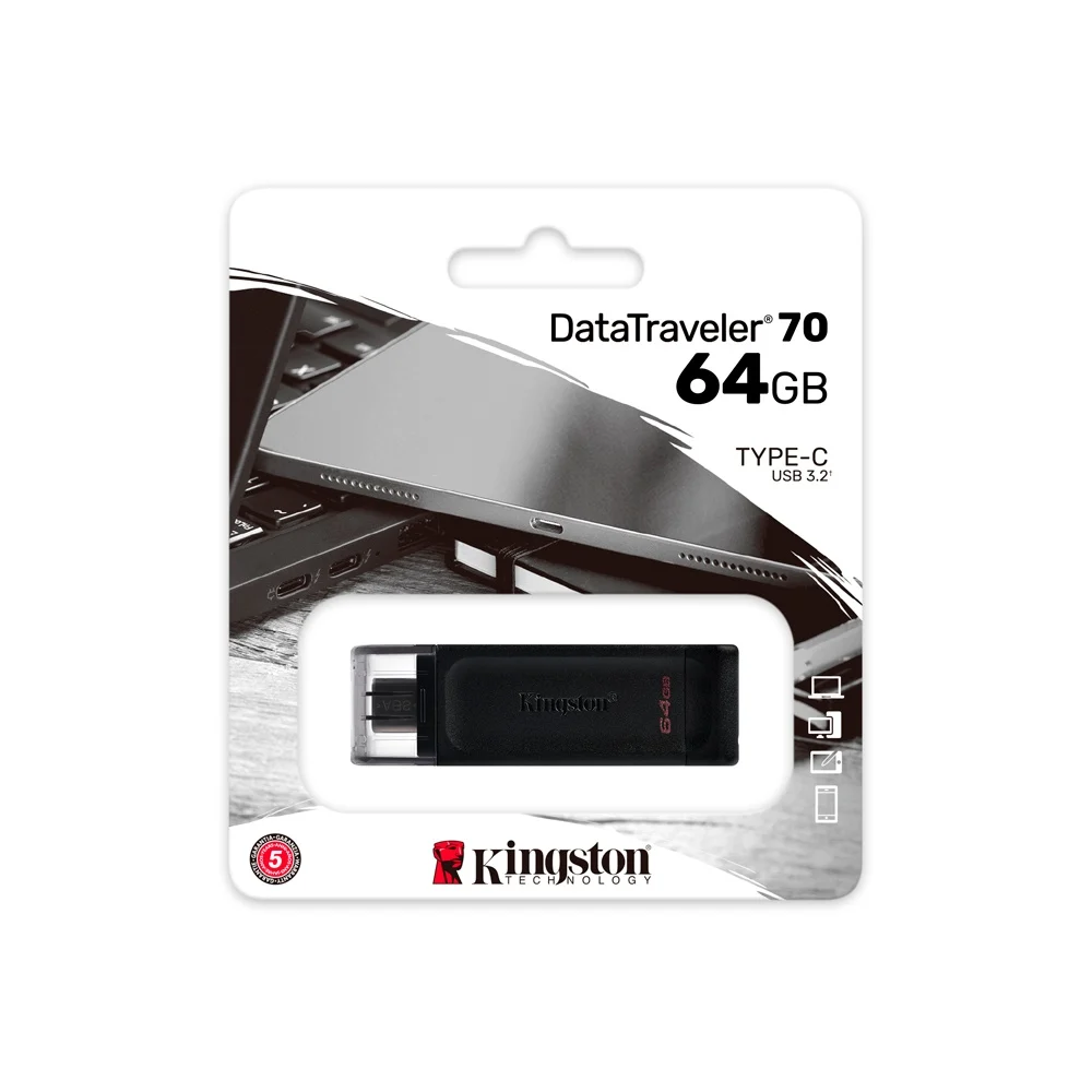 MEMORIA USB KINGSTON DATATRAVELER 70 64GB