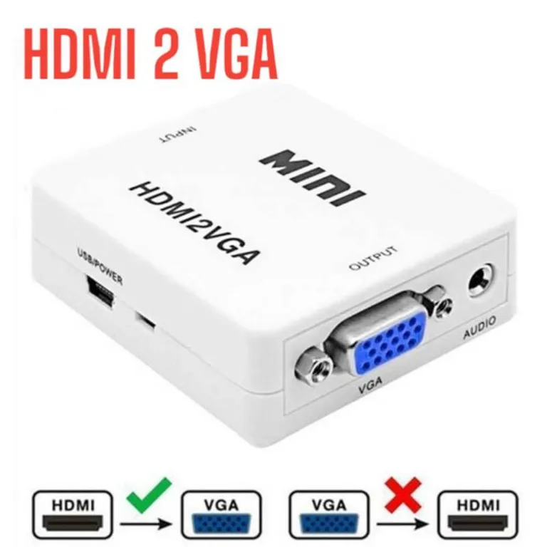 CONVERTIDOR DE HDMI A VGA