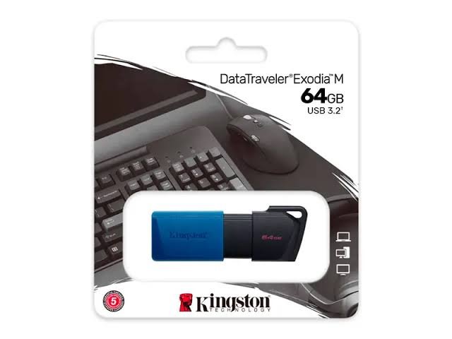 MEMORIA USB KINGSTON DATATRAVELER EXODIA M 64GB 3.2
