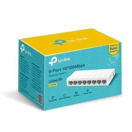 TP-LINK DESKTOP SWITCH 8-PORT 10/100MBPS
