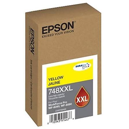 TINTA EPSON T748XXL420-AL-AMARILLA