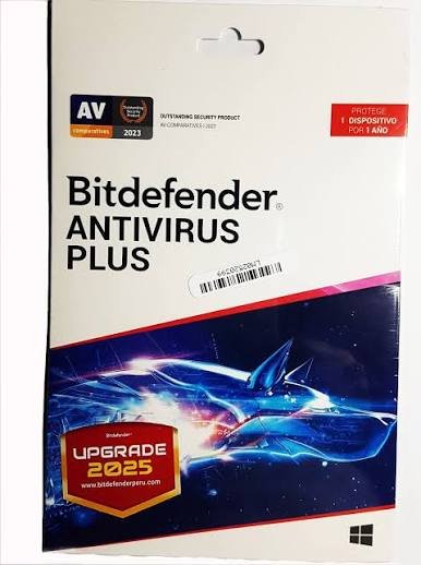 ANTIVIRUS BITDEFENDER PLUS 2025 PARA 1PC