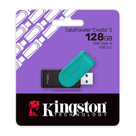MEMORIA USB KINGSTON STATRAVELER EXODIA 128 GB 3.2