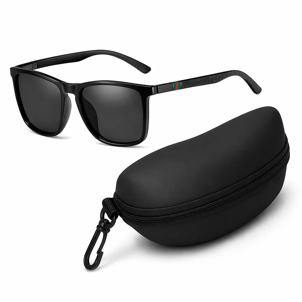 LENTES SOL UV400 POLARIZADAS NEGRO UNISEX